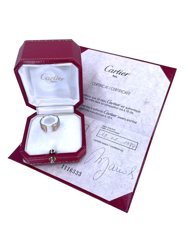 Bague CARTIER 2 tons