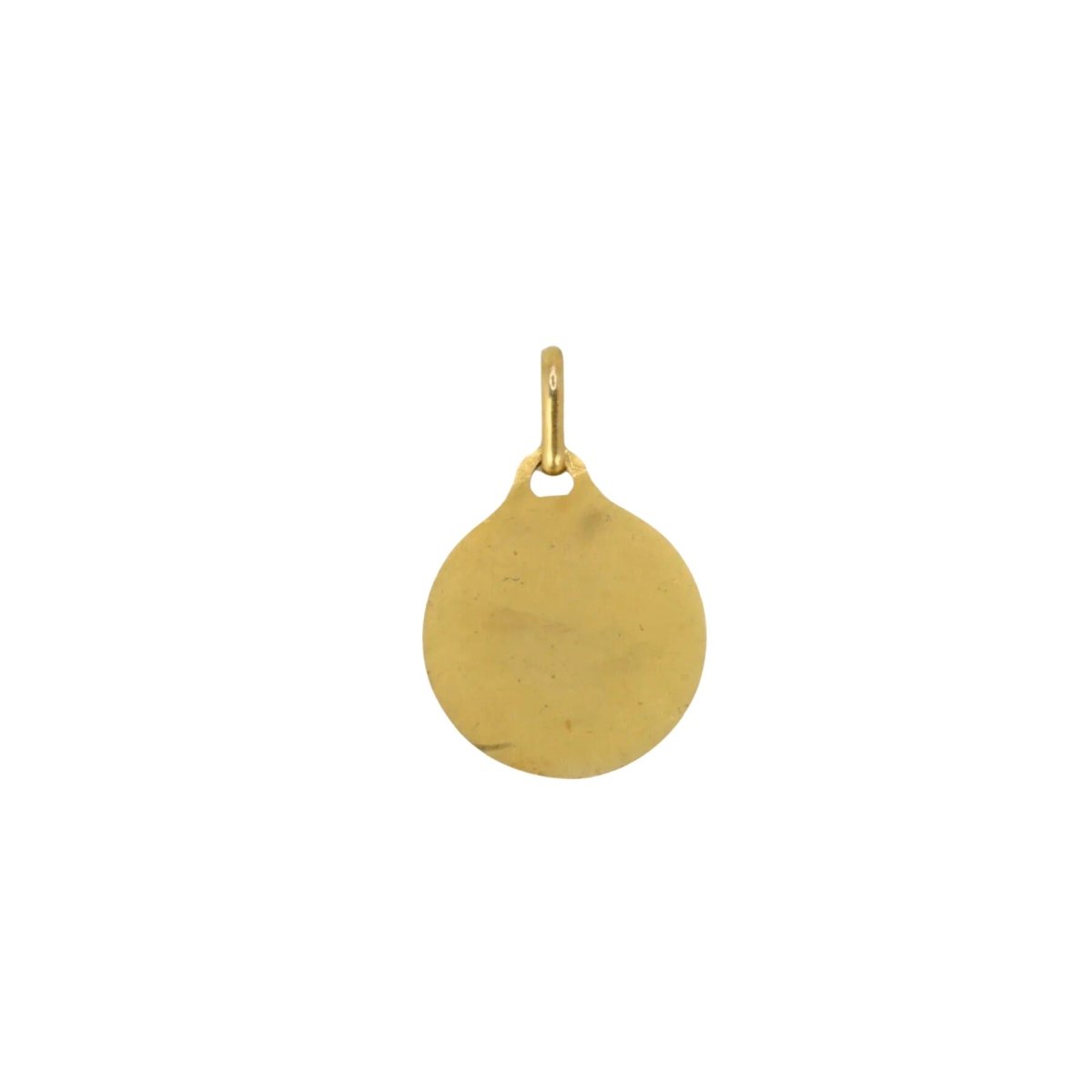 Médaille amour Augis "Plus qu’hier, moins que demain" en or jaune - Castafiore