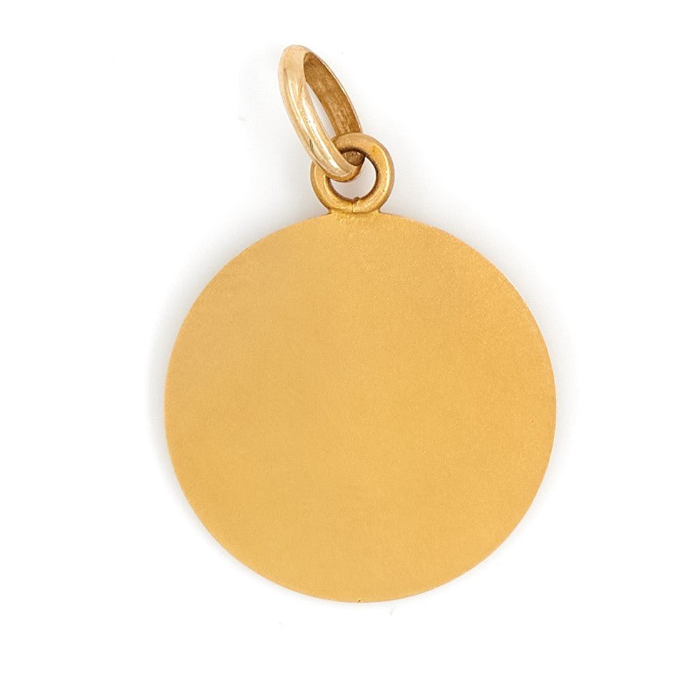 Médaille AUGIS en or jaune - Castafiore
