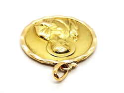 Médaille Christ en or jaune - Castafiore