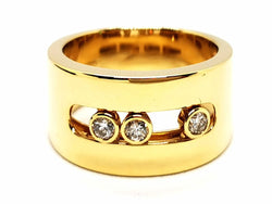 Messika Bague Move Or jaune Diamant - Castafiore