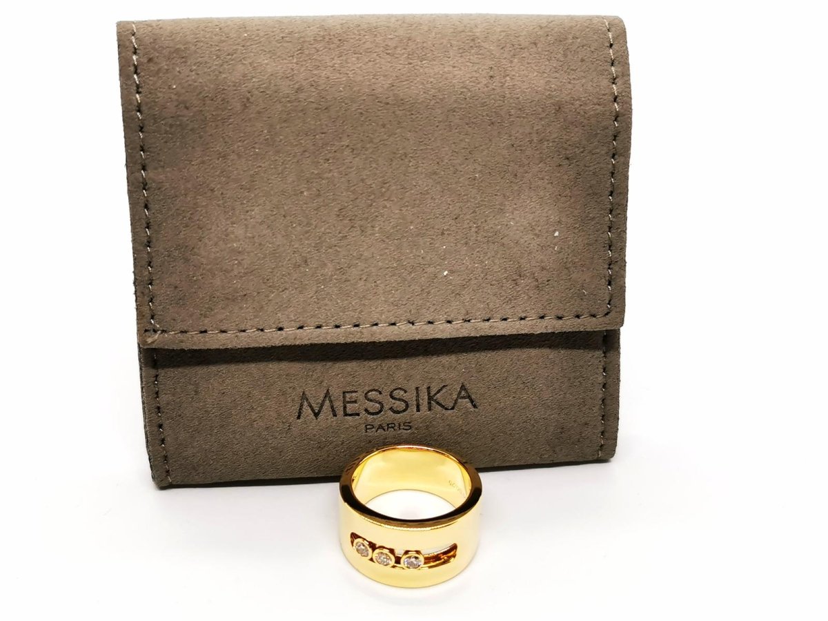 Messika Bague Move Or jaune Diamant - Castafiore