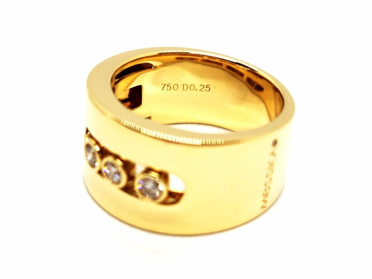 Messika Bague Move Or jaune Diamant - Castafiore