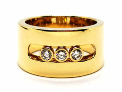 Messika Bague Move Or jaune Diamant - Castafiore