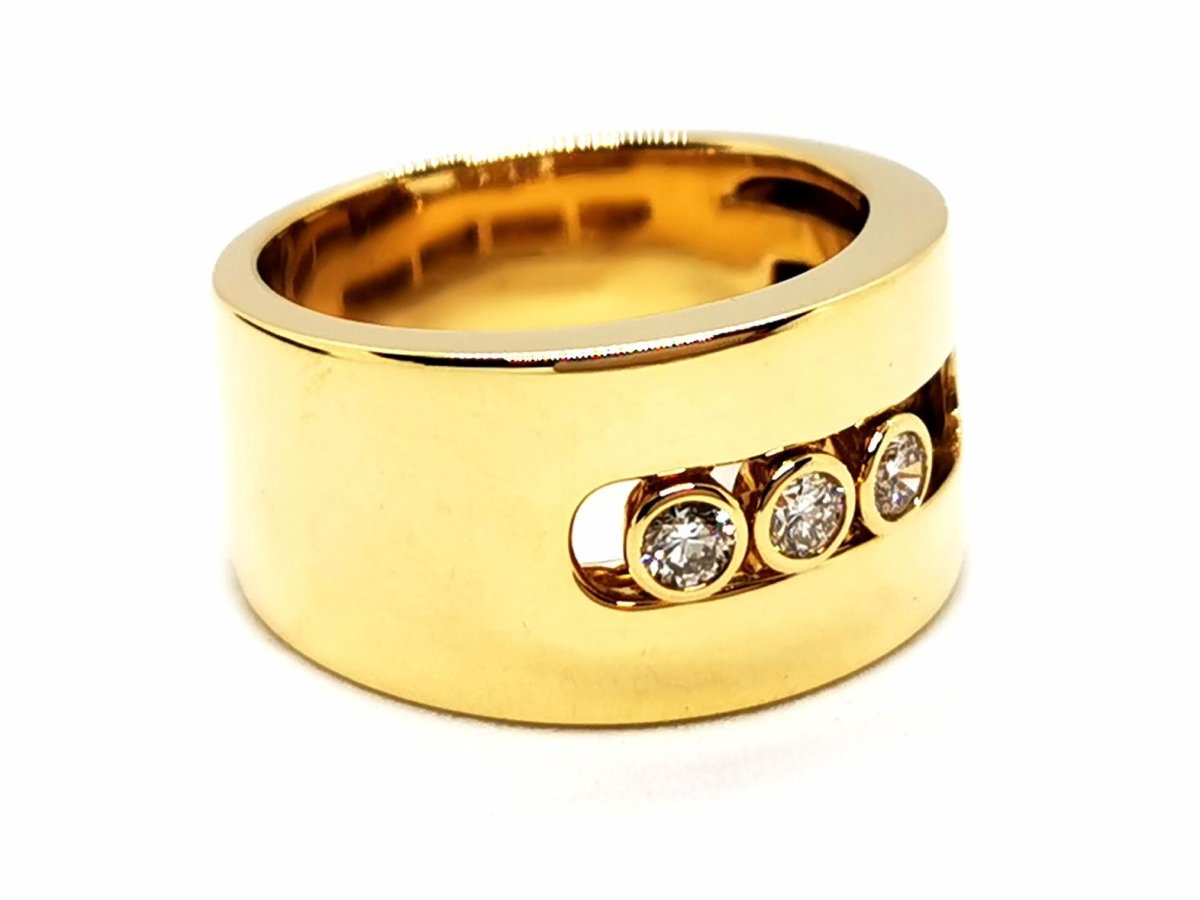 Messika Bague Move Or jaune Diamant - Castafiore