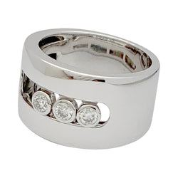 Bague Messika, "Move", or blanc, diamants