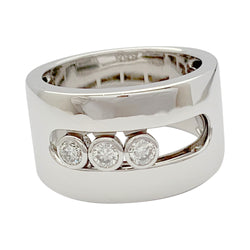 Bague Messika, "Move", or blanc, diamants