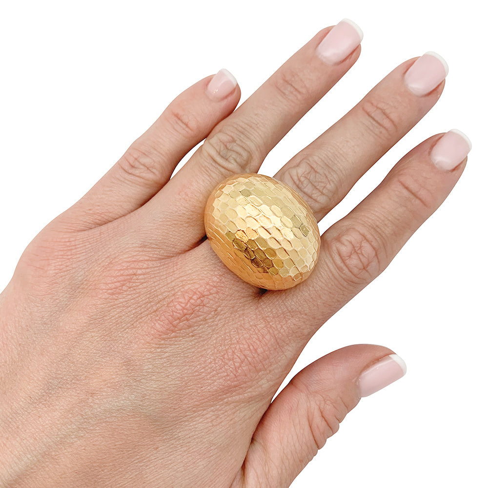 Bague POMELLATO, "Duna", or jaune