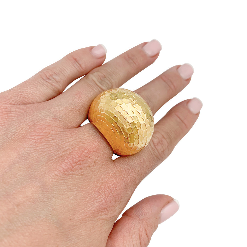 Bague POMELLATO, "Duna", or jaune