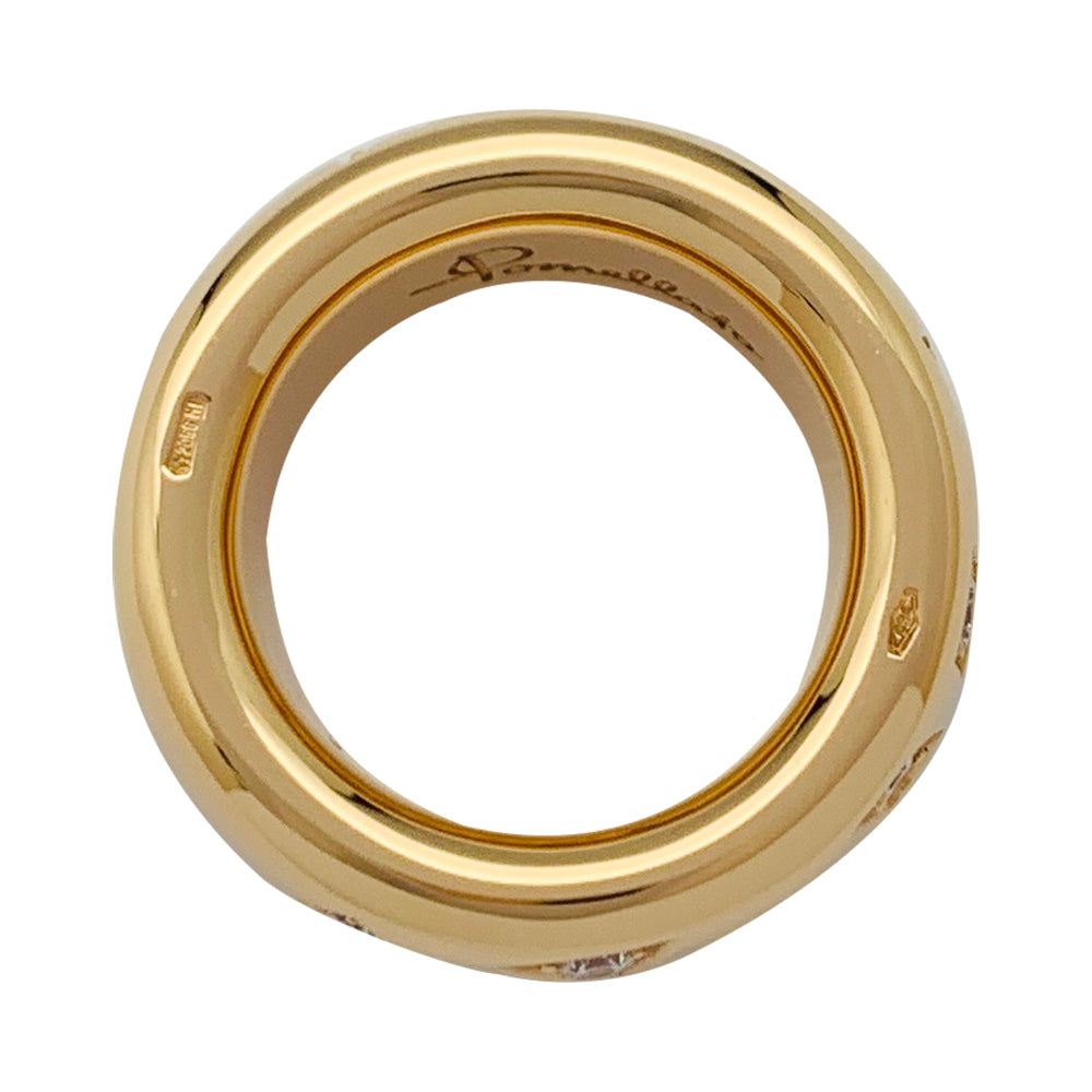 Bague Pomellato, "Iconica", or rose, diamants