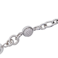 Pomellato bracelet in white gold, diamonds