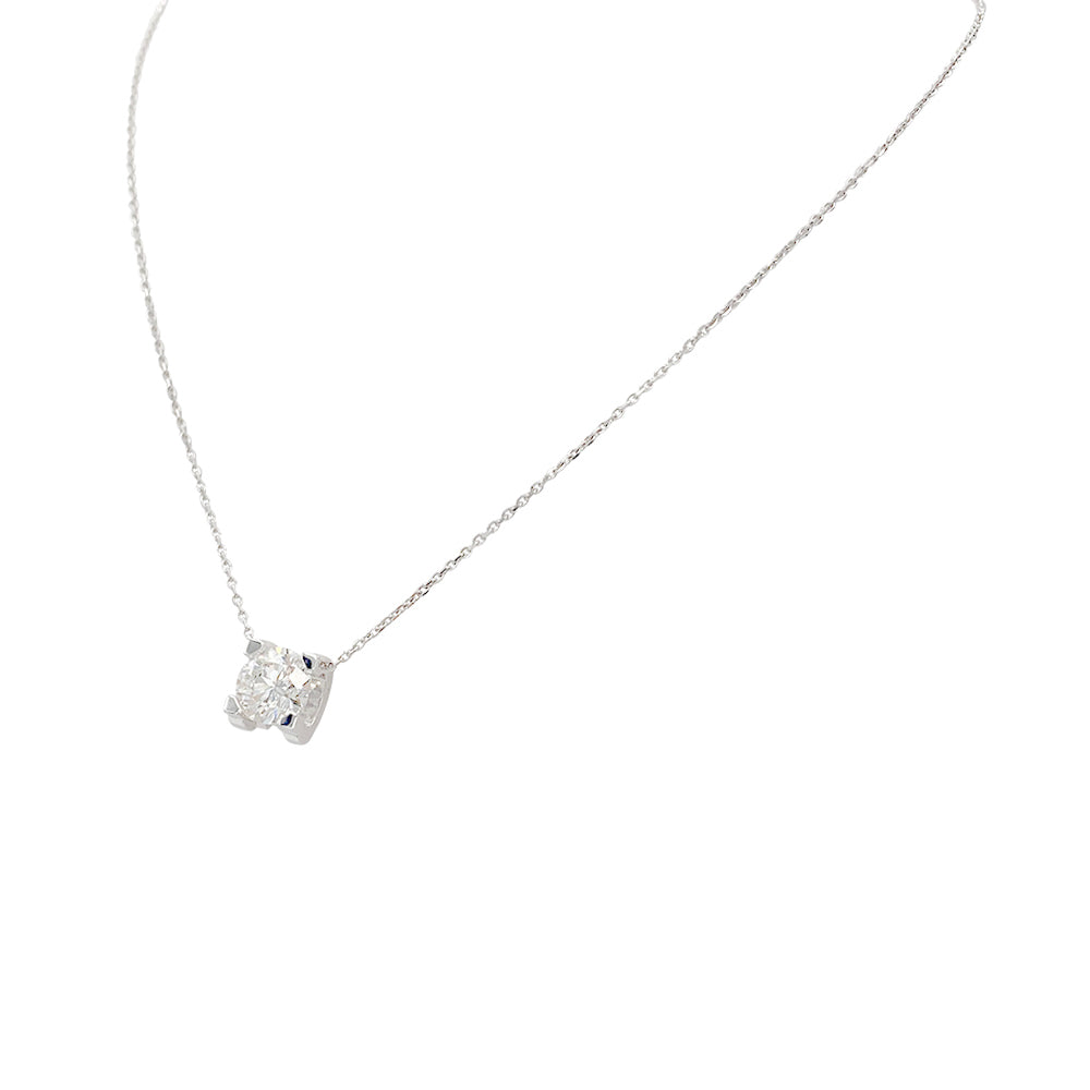 Cartier necklace, "C de Cartier", white gold, diamond