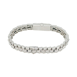 Montre Art Déco en platine et diamants. - Castafiore