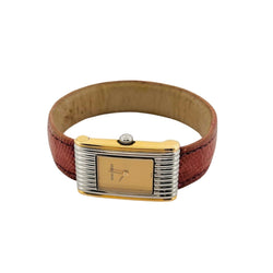 Montre BOUCHERON en acier et or jaune - Castafiore