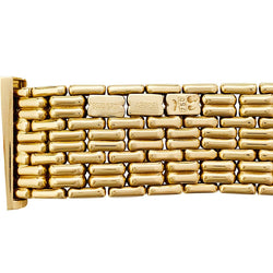 Montre Boucheron "Reflet" or jaune et diamants. - Castafiore