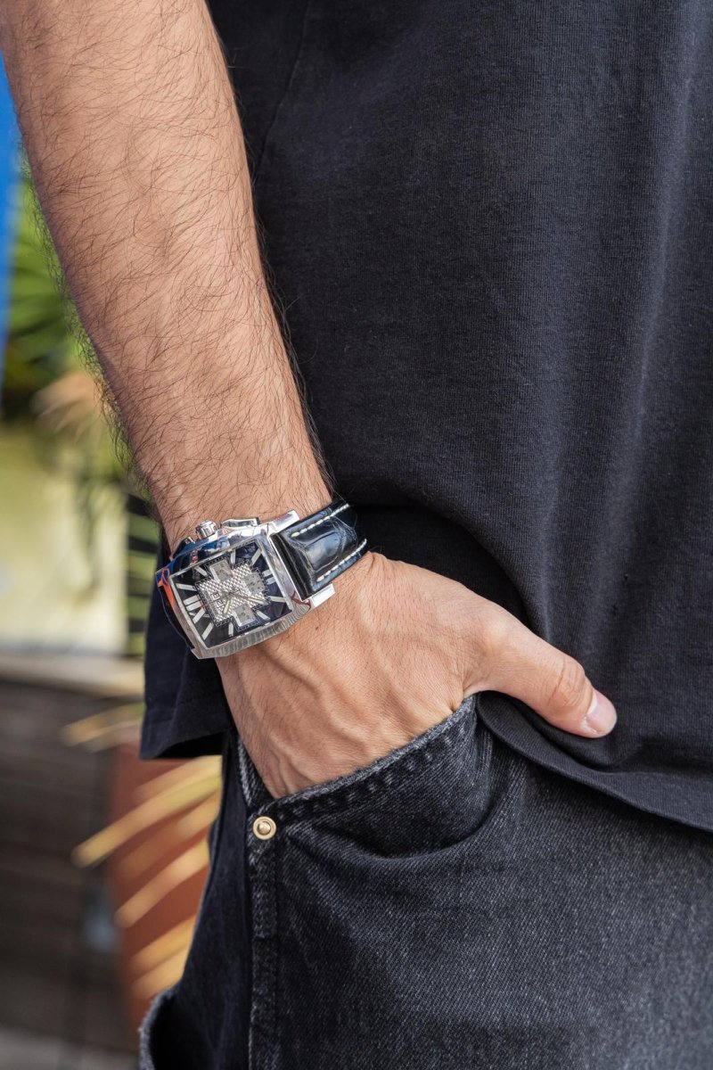Montre BREITLING Collection for Bentley en acier - Castafiore