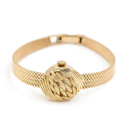 Montre BUCHERER dame à secret, en or jaune - Castafiore