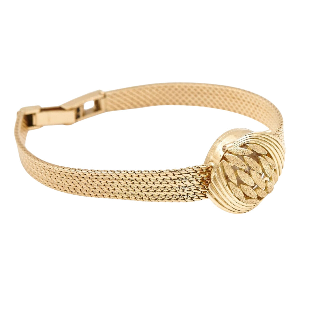 Montre BUCHERER dame à secret, en or jaune - Castafiore