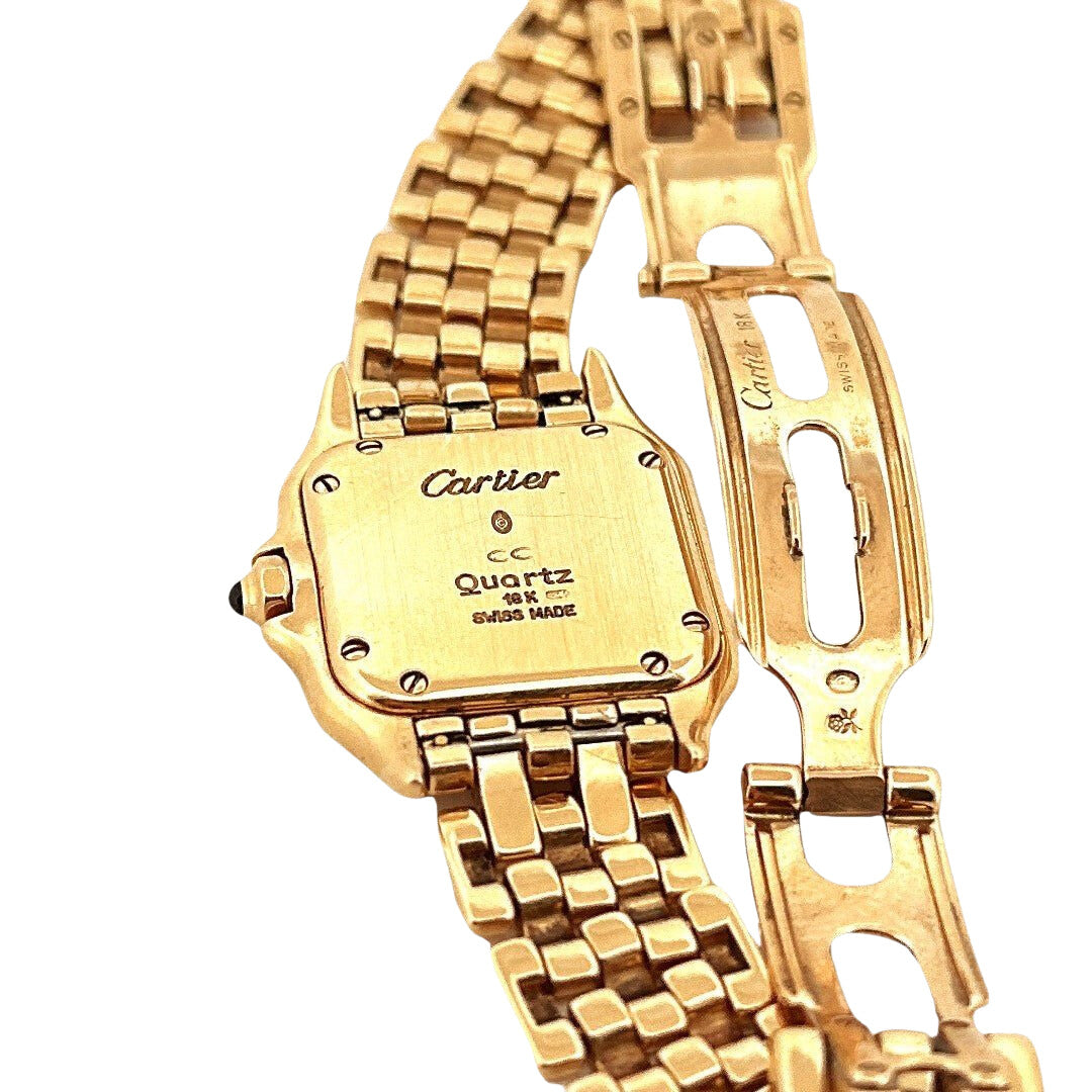 Montre CARTIER "Panthère" en or jaune - Castafiore