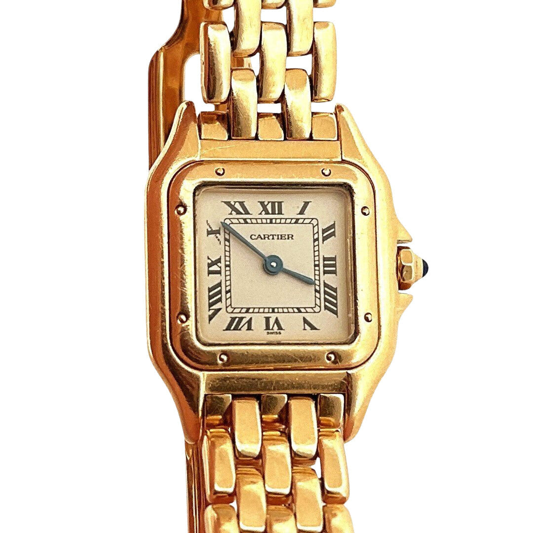 Montre CARTIER "Panthère" en or jaune - Castafiore