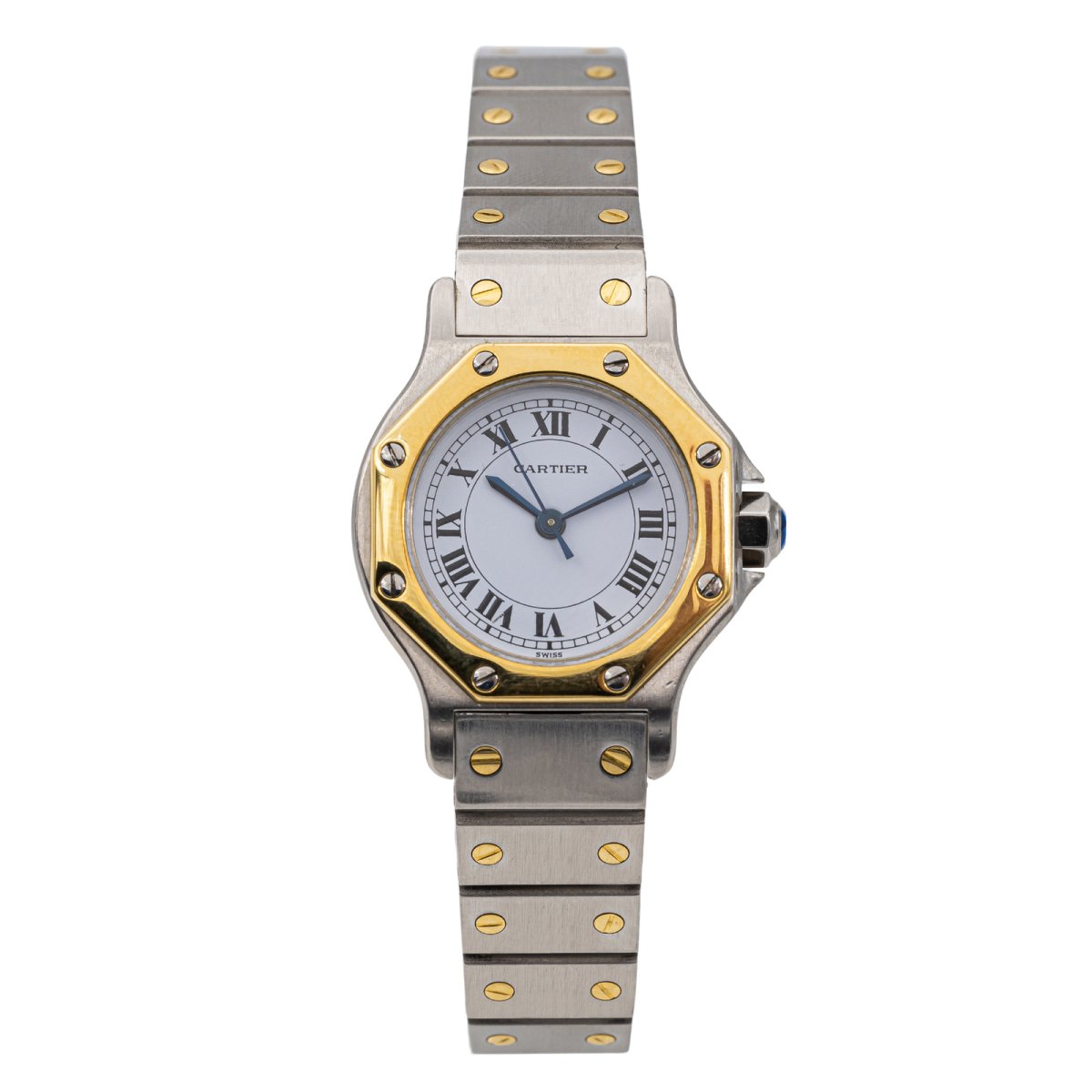 Montre CARTIER Santos en acier - Castafiore