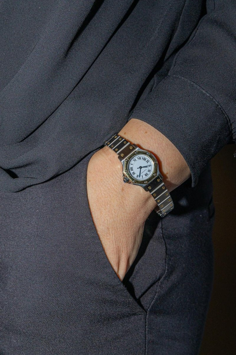Montre CARTIER Santos en acier - Castafiore
