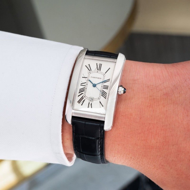 Cartier tank americaine large hotsell