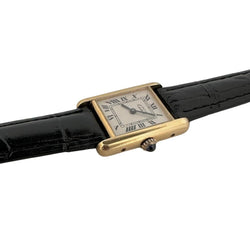 Montre CARTIER Tank Must en plaqué or - Castafiore