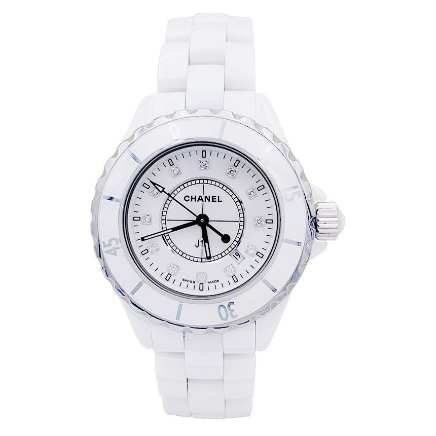 Montre CHANEL "J12" en céramique - Castafiore