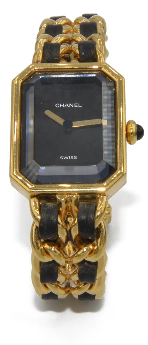 Montre Chanel ma première en métal doré - Castafiore