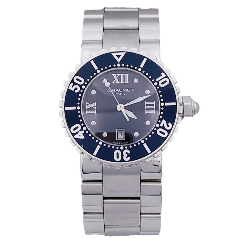 Montre CHAUMET "Class One" en acier - Castafiore
