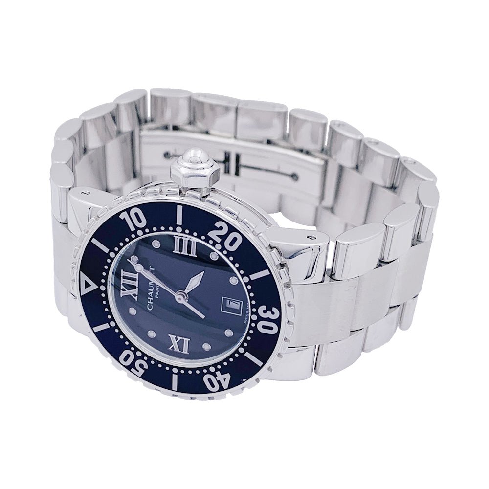 Montre CHAUMET "Class One" en acier - Castafiore