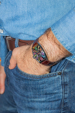 Montre FRANCK MULLER Color Dreams en acier - Castafiore