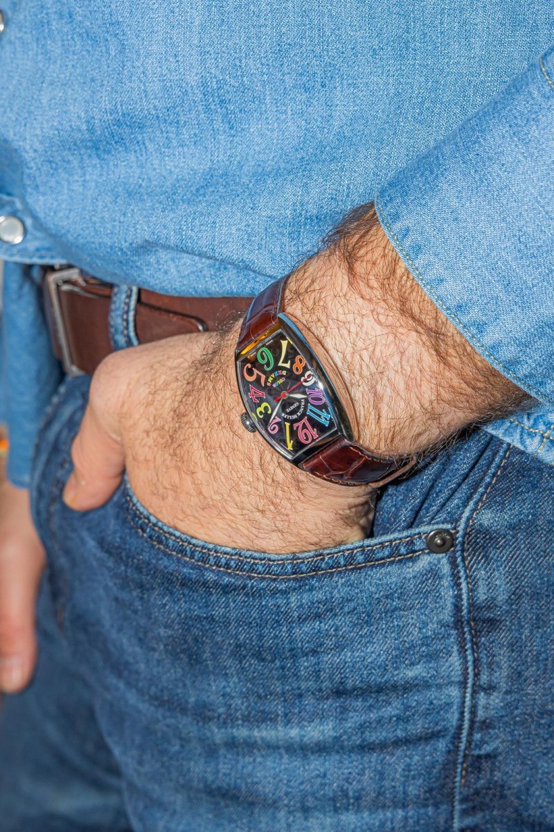 Montre FRANCK MULLER Color Dreams en acier - Castafiore