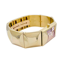 Montre Fred, "Cut", or jaune. - Castafiore