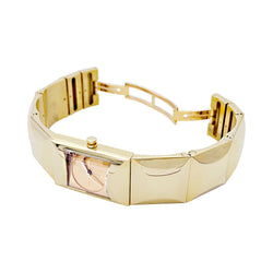 Montre Fred, "Cut", or jaune. - Castafiore