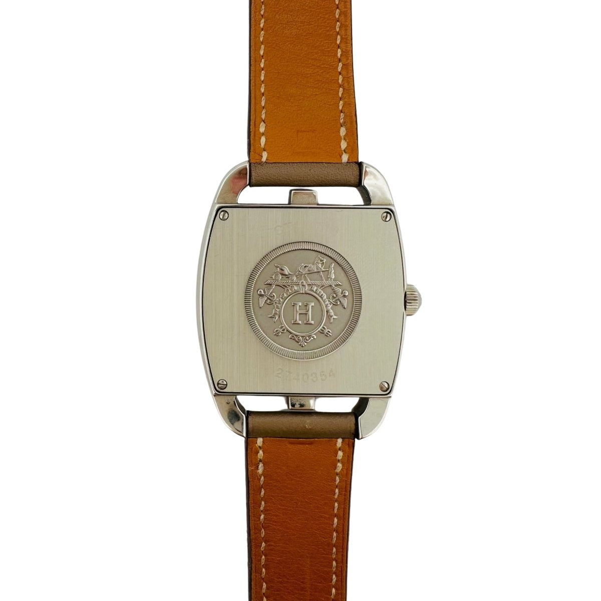 Montre HERMES, Cape Cod en acier - Castafiore