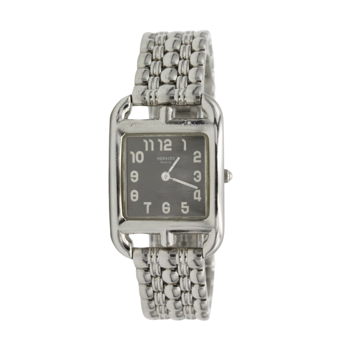 Montre HERMÈS "Cape Cod" en acier - Castafiore