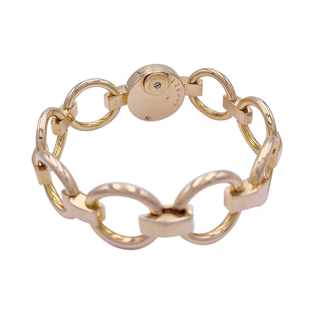 Montre JAEGE-LECOULTRE or jaune et or rose - Castafiore