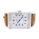 Montre Jaeger Lecoultre, "Reverso Classic",cacier, cuir. - Castafiore