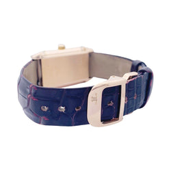 Montre JAEGER-LECOULTRE "Reverso Duetto", en or rose et diamants - Castafiore