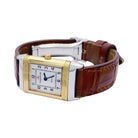 Montre Jaeger-Lecoultre, "Reverso", en acier et or jaune. - Castafiore