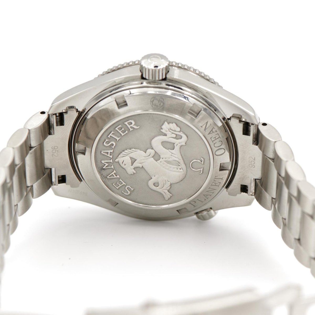 Montre OMEGA "Planet Ocean Seamaster", en acier - Castafiore