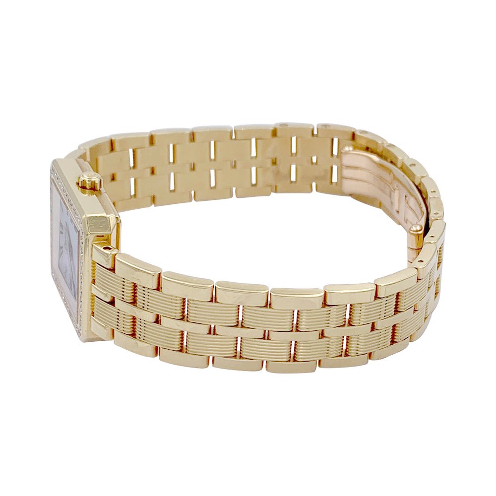 Montre Piaget, "Protocole", or jaune et diamants. - Castafiore