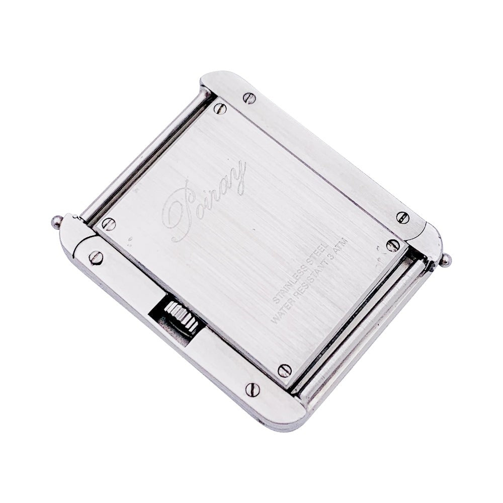 Montre Poiray, "Ma Première", acier. - Castafiore