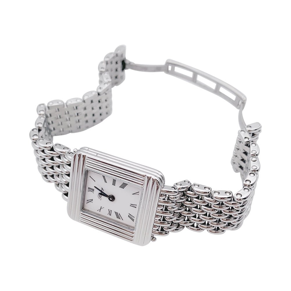 Montre Poiray, "Ma Première", acier. - Castafiore