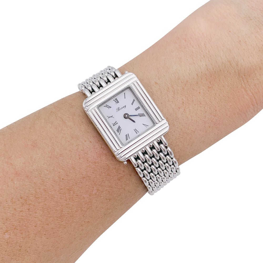 Montre Poiray, "Ma Première", acier. - Castafiore