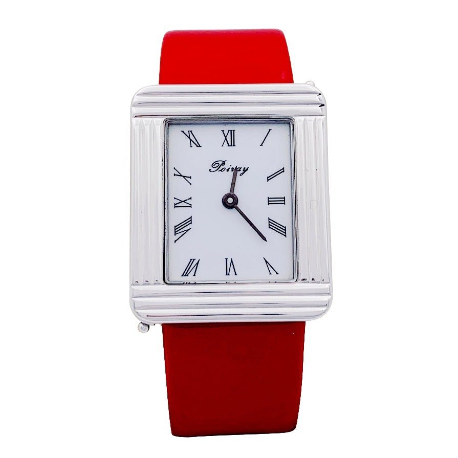 Montre Poiray, "Ma Première", acier. - Castafiore