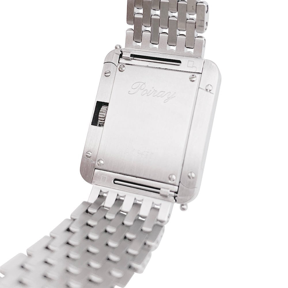 Montre Poiray, "Ma Première", acier. - Castafiore