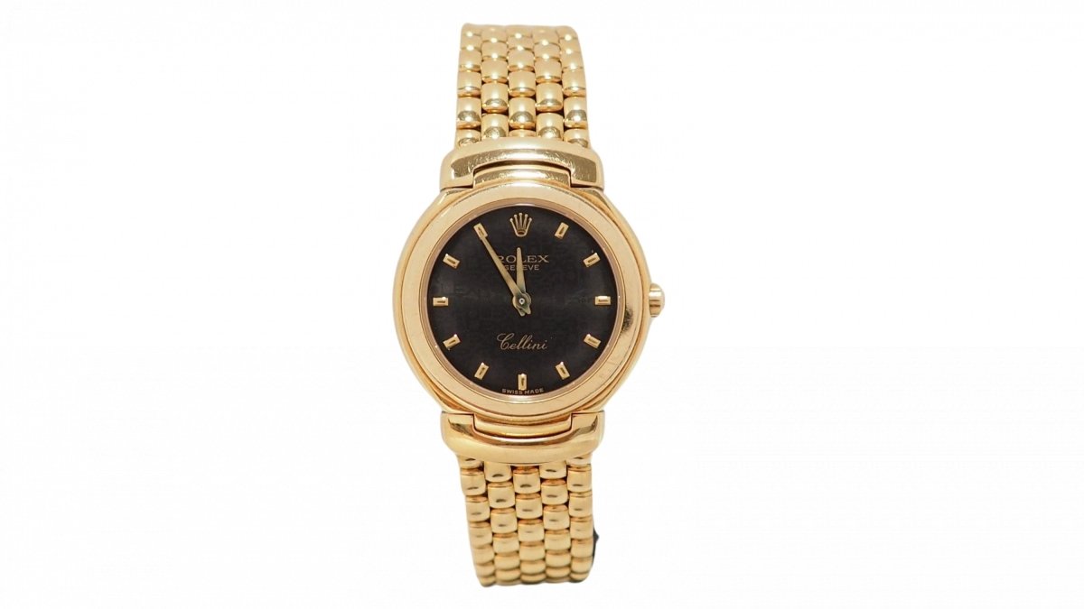 Montre ROLEX "Cellini" en or jaune - Castafiore